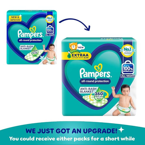 Pampers All Round Protection Pant Style Baby Diapers